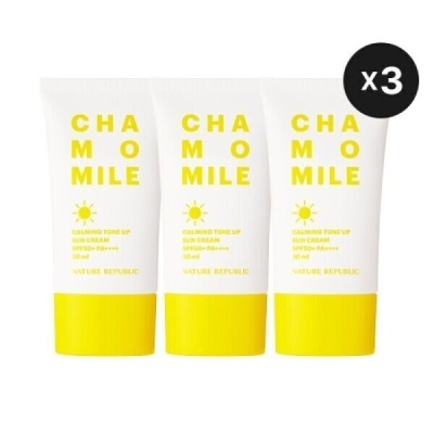 Chamomile Calming Tone Up Sun Cream X 3pcs