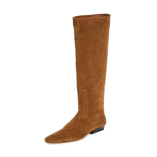STAUD Womens Wally Flat Boots