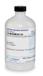 LabChem LC193001 Potassium Hydroxide Solution, 0.1N, 500 mL Volume