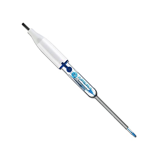 Apera Instruments LabSen 241-3 Glass-Body pH Electrode for Micro Samples >30 Micro liters, BNC Connector