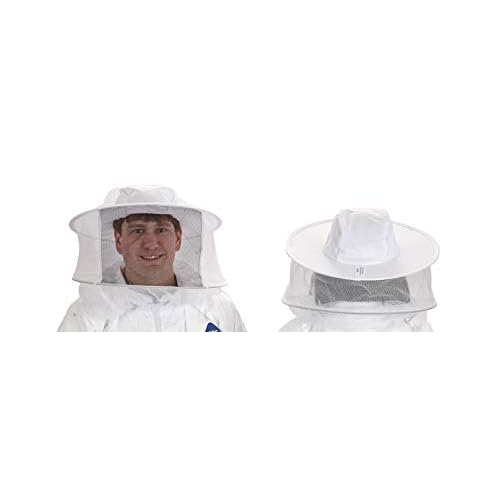 Little Giant Beekeeping Veil | Protective Veil with Built-in Hat for Beekeepers