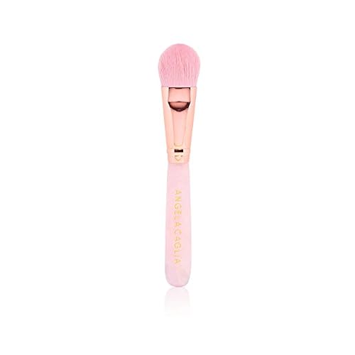 Angela Caglia - Rose Quartz Mask Brush | Vegan-Friendly, Cruelty-Free Bristles