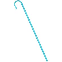 Servllcell Shepherd Staff Prop,Plastic Shepherd Hook Staff Stick Cane Costume Accessory,Halloween Staff Cosplay