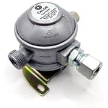 Fixed Caravan & Motorhome Bulkhead Gas Regulator 90° - 8mm Outlet