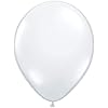 Qualatex 43861 Diamond Clear Latex Balloons, 16", Clear, Pack of 50