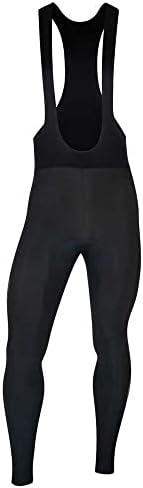 PEARL IZUMI Mens Thermal Bib Tights, Repels Water with Elite Chamois, High-Stretch & Breathability Plus Safety Elements