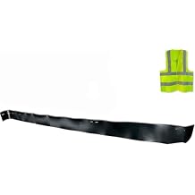 KOZAK Side Fairing Extension 135" for Right Passenger Side, Compatible with Kenworth T680, Includes Logo and KOZAK Reflective Vest