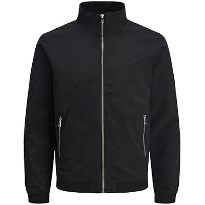 JACK & JONES Men's JJERUSH HARRINGTON BOMBER NOOSBomber Jacket