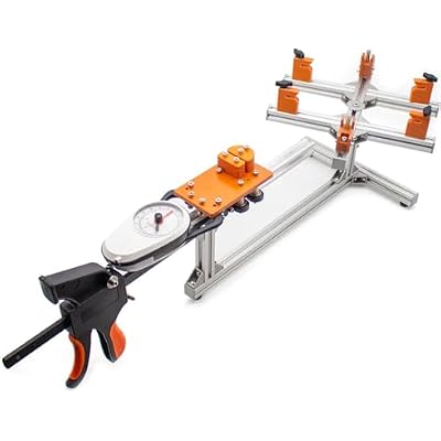 Badminton Racket Stringing Machine - 20-32LB Tension, 360 Rotating Table, 6 Point Fixed, with Stringing Tool  Racket Stringing Aid, for Badminton Racket, Racquet, Tennis Racket
