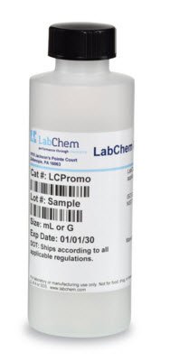 LabChem LC131207 Chromium AA Standard, 1000 ppm, 125 mL Volume