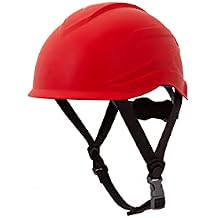 Pyramex HP76120 Red RIDGELINE XR7 Hard Hat with 6 Pt Ratchet Suspension