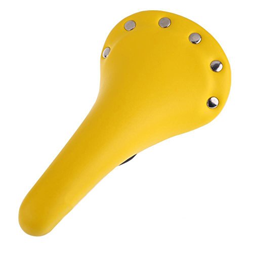 Classic Rivet Fixed Gear Bicycle Seat Cycling Soft Track Bicycle Saddle