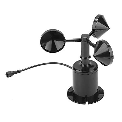 Wind Sensor 0-70m/s Environment Signal Output Pulse Type Three Cups Wind Speed Sensor Anemometer