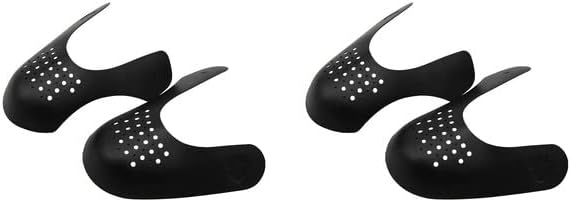 Shoe Creases Protector,2 Pairs Shoe Anti Creases Guard to Prevent Sneaker Creases(2black/2white)