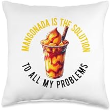 Mangonada Mango Chamoy Mexican Candy Comida Mexicana Mexico Throw Pillow