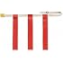 TRIPLE THREAT Flag Football Belts, Red, Medium (EACH)