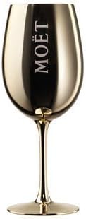 Moet & Chandon Imperial Champagne Gold Glass French Goblet (1)