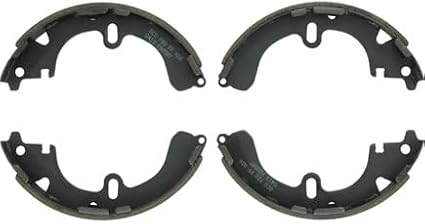 BOSCH BS597 Blue Drum Brake Shoe Set - Rear