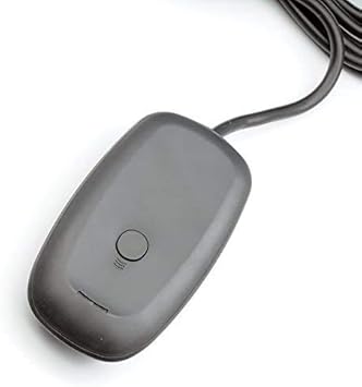QUMOX Wireless Gaming Receiver Compatible with The Microsoft Xbox 360 for PC Controller Windows