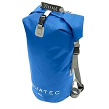 AQUATEC Waterproof Dry Bag Rucksacks - 5X Sizes: 10L, 15L, 20L, 30L & 40L | Double Shoulder Strap Backpack | Perfect for Boating/Kayaking/Hiking/Camping