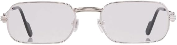 Cartier Demo Rectangular Men's Eyeglasses CT0556O 002 55
