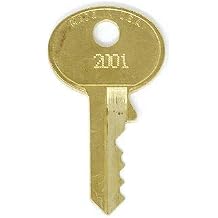 Master Lock 2876 Replacement Keys: 2 Keys