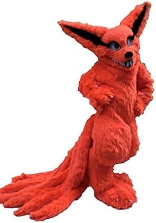 Kemono Kyuubi Kitsune Orange Fox Wolf Dog Digitigrade Prop Fursuit Kigurumi Furry Fursona Costume Furries, Medium