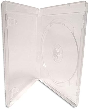 10-Pak Single 14mm Clear Blu-ray/PS3 Case