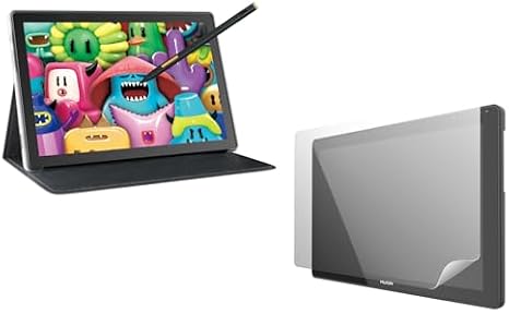 HUION Kamvas Slate 10 Standalone Drawing Tablet No Computer Needed with Full-Laminated Anti-Glare Screen, 10.1-inch Digital Art Tablet with 4096 Levels Stylus Pen, Android 12, 8GB+128GB