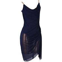 Women Latin Dance Dress Salsa Tango Dancing Practice Dresses Backless