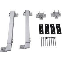 Solar Panel Mounting Brackets Set, 15 to 30 Adjustable Solar Panel Tilt Mount Mounting Rack Bracket Support, Solar Panel Mounting Stand Rack for RV, Roof, Boat, Yacht