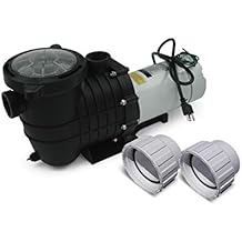 WHITE LABEL In-Ground Pool Pump - 110-120V/220-240V, 1.5HP, 110GPM, Wall Plug