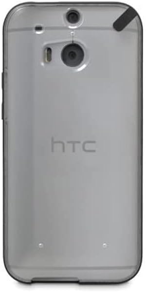 Slim Shell Case for The new HTC One (M8) - Clear/Black