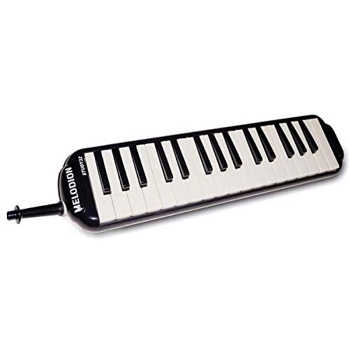 Suzuki STUDY-32 Alto Melodion with Case and Mouthpiece, Black