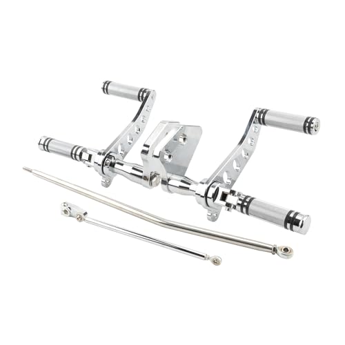 Forward Controls Complete Kit Pegs& Levers& Linkages Kit For Harley Dyna 2000-2015 Super Glide 2000-2012 Low Rider 2006-2017 Street Bob Chrome