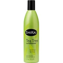 ShiKai Tea Tree Daily Hair Conditioner (12 Fl Oz) | Peppermint & Tea Tree Oils to Refresh & Revitalize | With Moisturizing Jojoba & Avocado Oils for Soft, Shiny, Manageable Hair