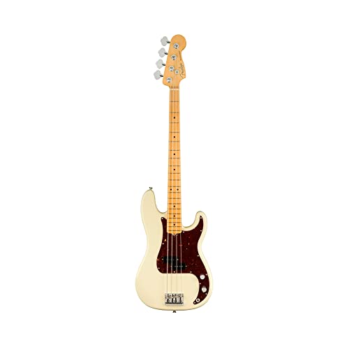 Fender American Professional II Precision Bass, Olympic White, Maple Fingerboard