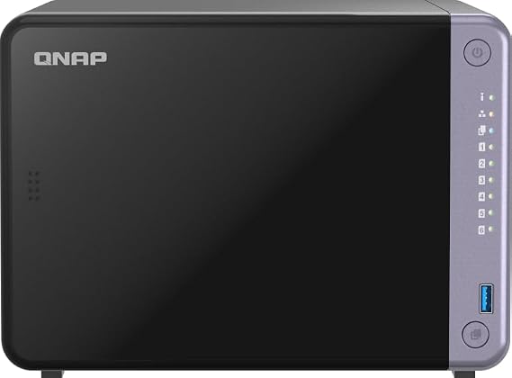 QNAP 6 Bay NAS TS-632X-4G / AZ 10GbE SFP+ Compatible with 4 Core CPUs