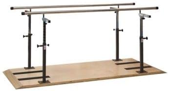 Rehabilitation Bars, 12' Length, Height & Width Adjustable Parallel Bars, Platform Mounted, 400 lb Capacity...
