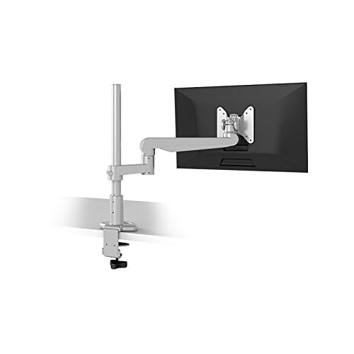 Evolve Series Single Monitor Arm with 1 Fixed Limb, White: ESI Ergo EVOLVE1-F-WHT 1 Monitor Arm