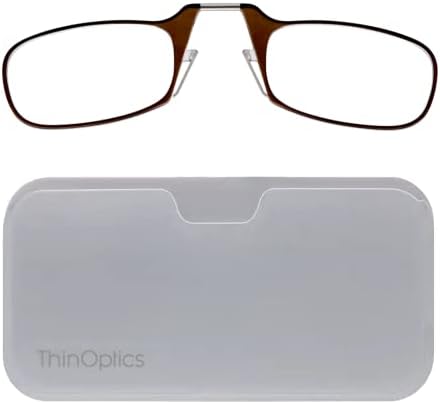 ThinOptics unisex-adult Universal Pod Case  Rectangular Reading Glasses