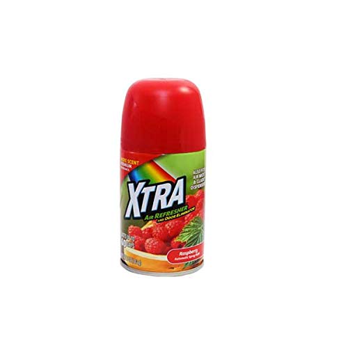 Xtra Automatic Spray 5Oz Refill Pack Of 3, Raspberry