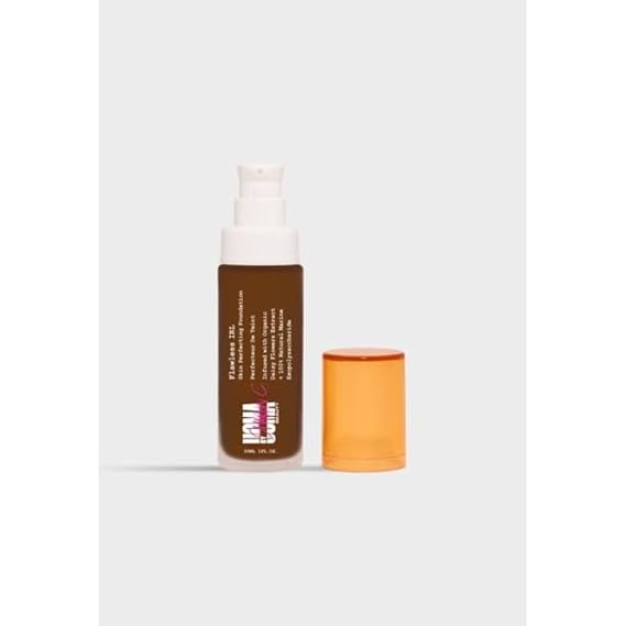 UOMA Beauty By Sharon C, Flawless IRL Skin Perfecting Foundation (Brown Sugar T4), 1.00 Ounce (Pack of 1)