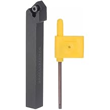 Indexable CNC Lathe Turning Tool Holder, 45 SSSCL1212H09 1/2" Shank 42Cr Steel Carbide Turning Tool Holder for Turning Grooving Threading