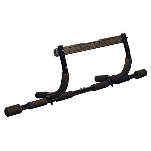 Body-Solid Mountless Pull-UpPush-UpSit-Up Bar - Door Mounted Chin-Up Bar for Home Gym, Fitness & Strength Training, Portable Exercise Equipment for Calisthenics, Doorway & Wall Mounted Options