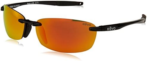 Revo Unisex RE 4059 Descend N Rectangular Polarized UV Protection Sunglasse