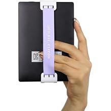 WiLLBee CLIPON Basic Mini for eBook Reader Cell Phone Hand Strap Finger Grip Holder (Logo Purple, for 5.8-6 inch Device)