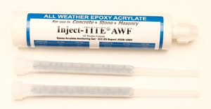 Wej-IT Inject-TITE 9.3oz Cartridge - AWF All-Weather Formula Epoxy Acrylate - 1/BX