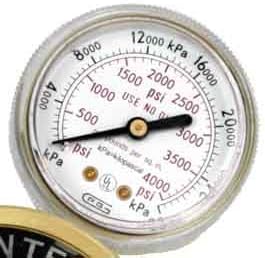 G20-4000 GENTEC 2 inch Pressure Gauge 0-4000 PSI