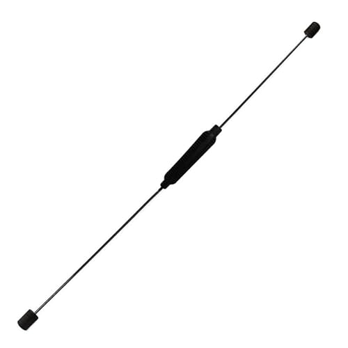 YEmirth Elastic Fitness Bar - High Frequency Vibration - Black